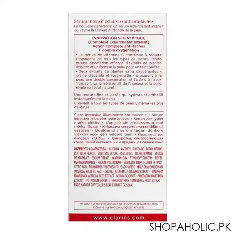 clarins paris bright plus dark spot targeting serum, 50ml image5