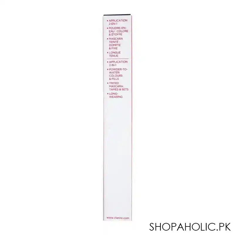 clarins paris brow duo, defines & fixes brows, 02 auburn image3