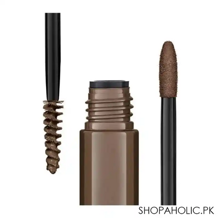 clarins paris brow duo, defines & fixes brows, 03 cool brown image2