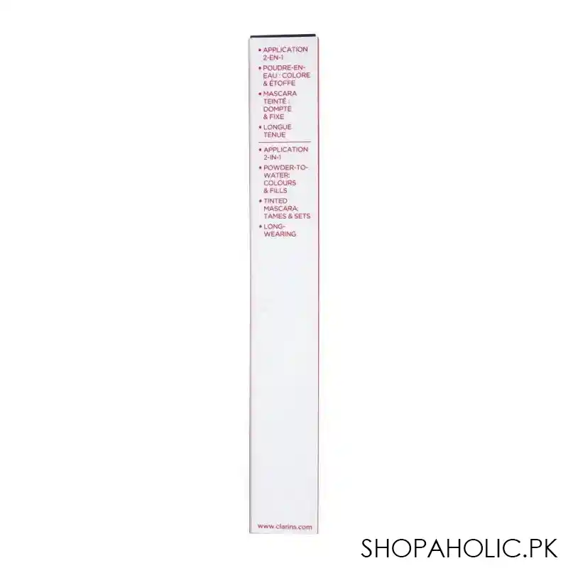 clarins paris brow duo, defines & fixes brows, 05 dark brown image3