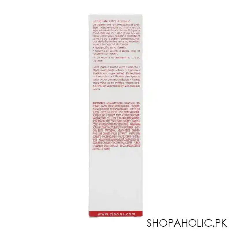 clarins paris bust beauty firming lotion, 50ml image3