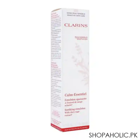 clarins paris calm essentiel soothing emulsion, with clary sage extract, 50ml image2