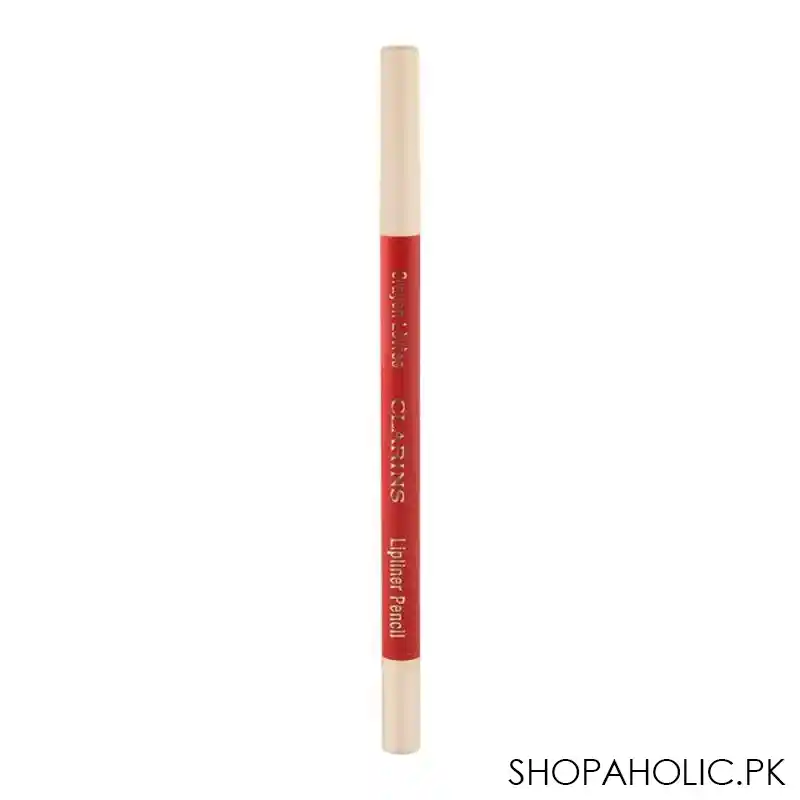clarins paris crayon levres lipliner pencil, 06 red image2