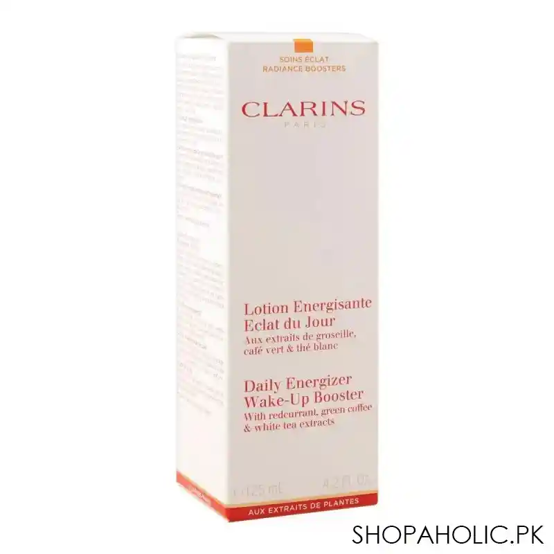 clarins paris daily energizer wake up booster, with green coffee & white tea extracts, 125ml image3