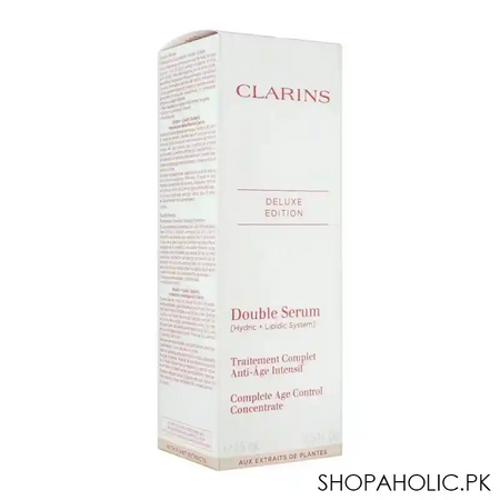 clarins paris double serum complete age control concentrate, 75ml image2