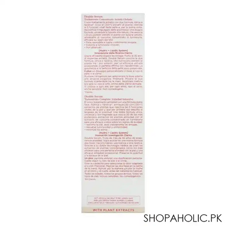 clarins paris double serum complete age control concentrate, 75ml image5