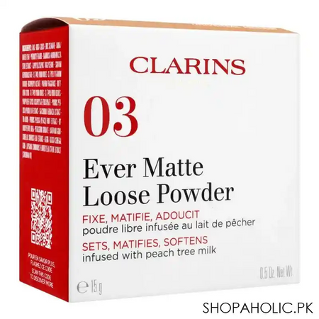 clarins paris ever matte loose powder, 15g, 03 image4