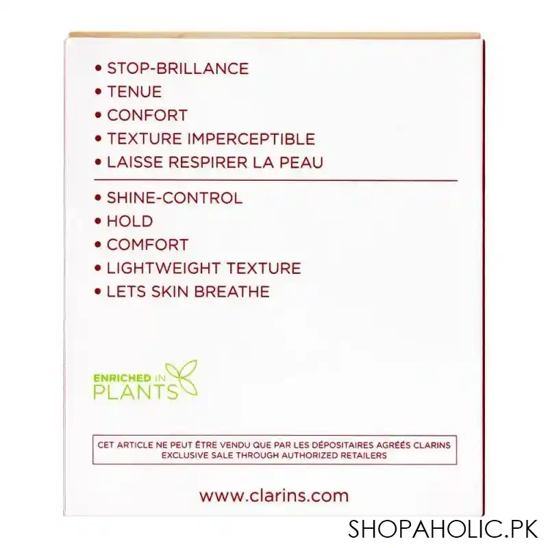 clarins paris ever matte radiant mattifying powder, 03 transparent warm image4