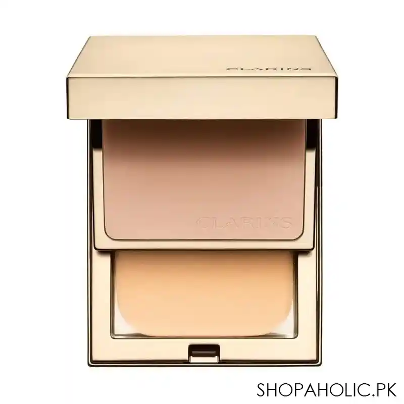 clarins paris everlasting compact long wearing & comfort foundation, 109 wheat image2