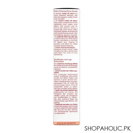 clarins paris extra  firming phyto serum, 50ml image4