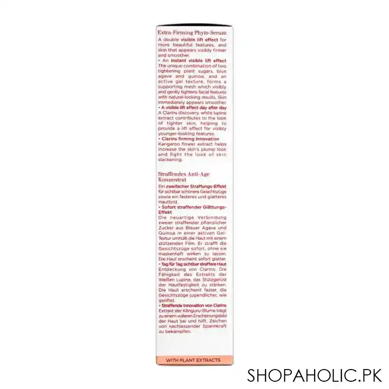 clarins paris extra  firming phyto serum, 50ml image4