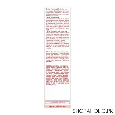 clarins paris extra  firming phyto serum, 50ml image5