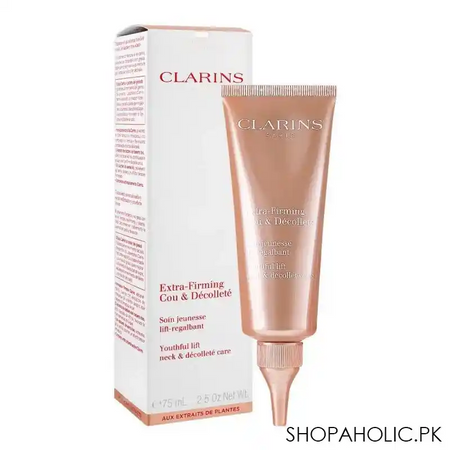 clarins paris extra firming youthful lift neck cream, 75ml main image