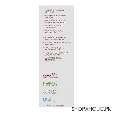 Clarins Paris Glow & Care Tinted Milky Boost Cream 01, 45ml - Image 6
