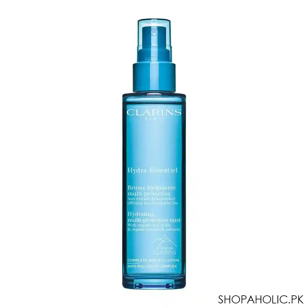 clarins paris hydra essentiel hydrating, multi protection mist, 75ml main image