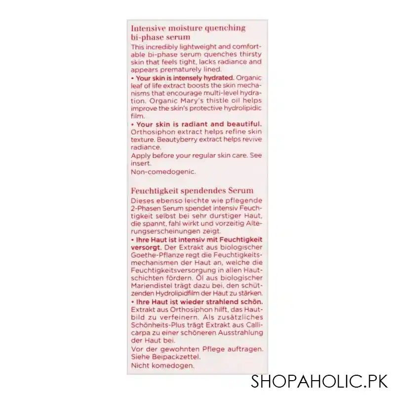 clarins paris hydra essentiel intensive moisture bi phase serum, 30ml image5