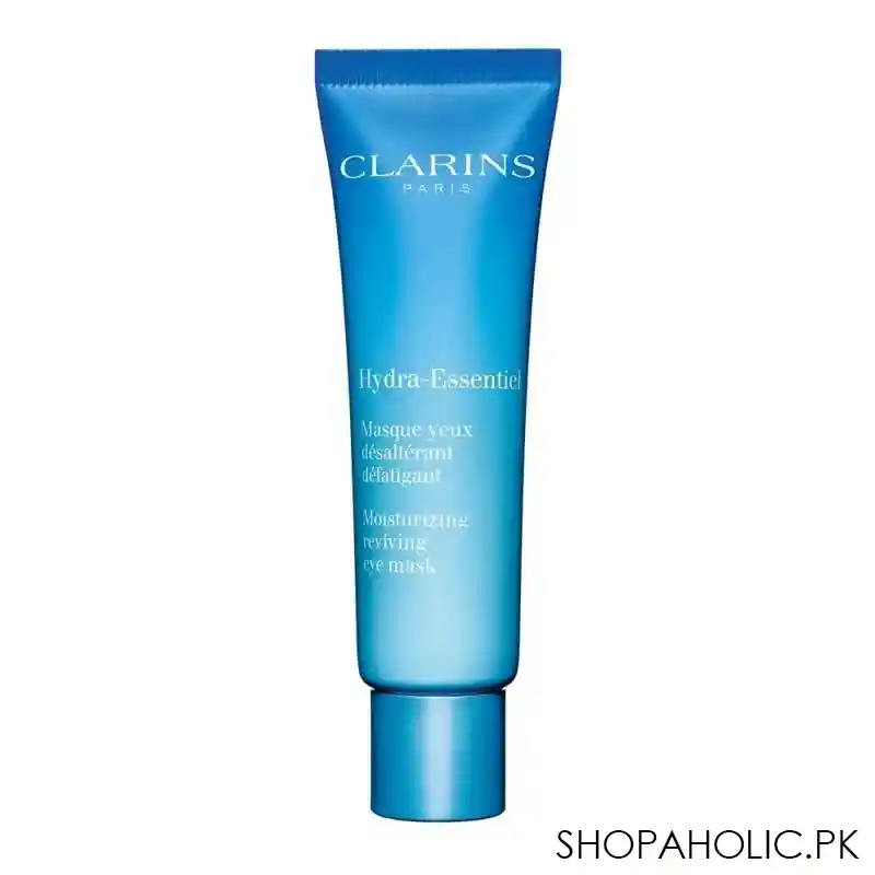 clarins paris hydra essentiel moisturizing reviving eye mask, 30ml main image