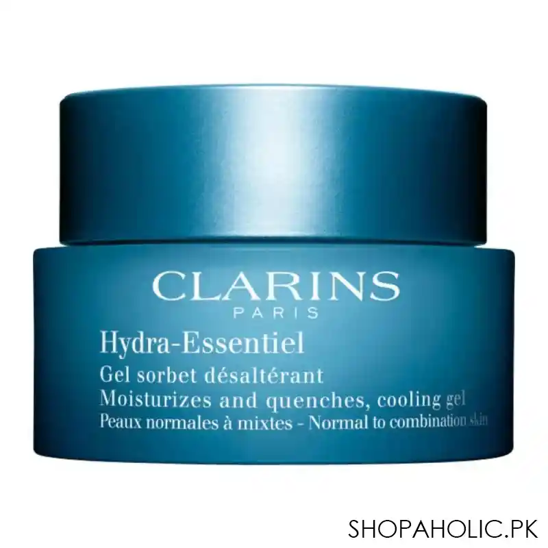 clarins paris hydra essentiel normal to combination skin cooling gel, 50ml main image