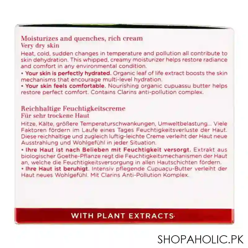 clarins paris hydra essentiel very dry skin rich cream, 50ml image4