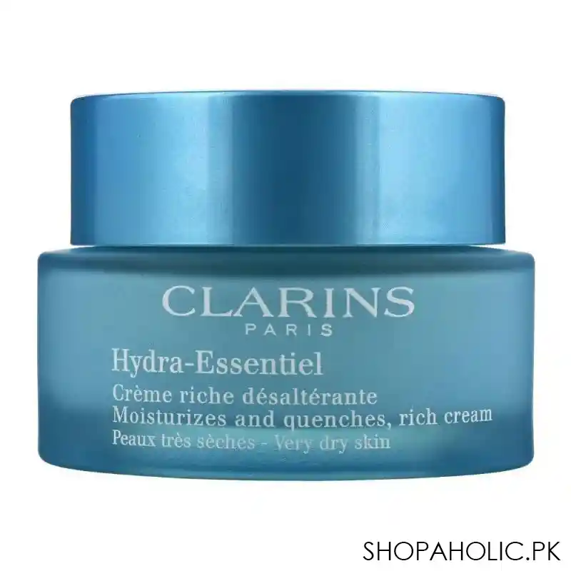 clarins paris hydra essentiel very dry skin rich cream, 50ml main image
