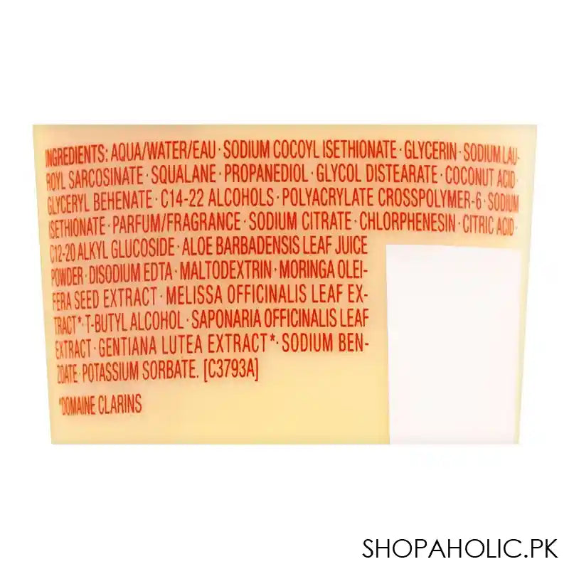 Clarins Paris Hydrating Gentle Anti-pollution Foaming Cleanser, 125ml - Image 3