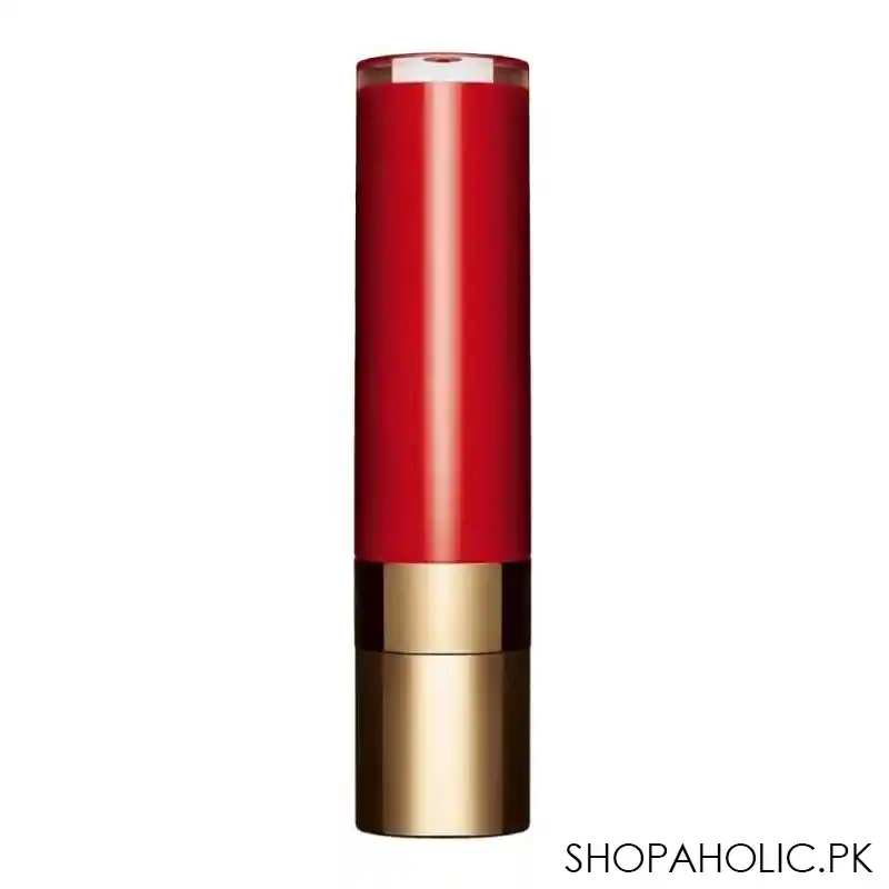 clarins paris joli rouge lacquer intense colour lip balm, 742l joli rouge image2
