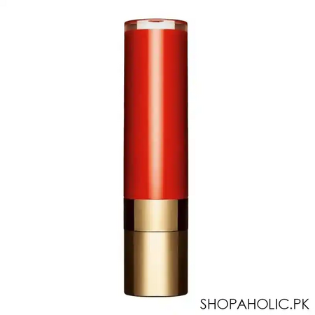 clarins paris joli rouge lacquer intense colour lip balm, 761l spicy chili image2