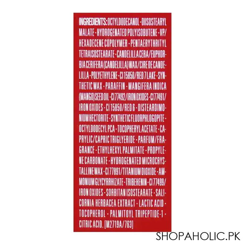 Clarins Paris Joli Rouge Moisturizing Long-Wearing Lipstick, Tenue Hydratation, 763 Fiery Red - Image 4