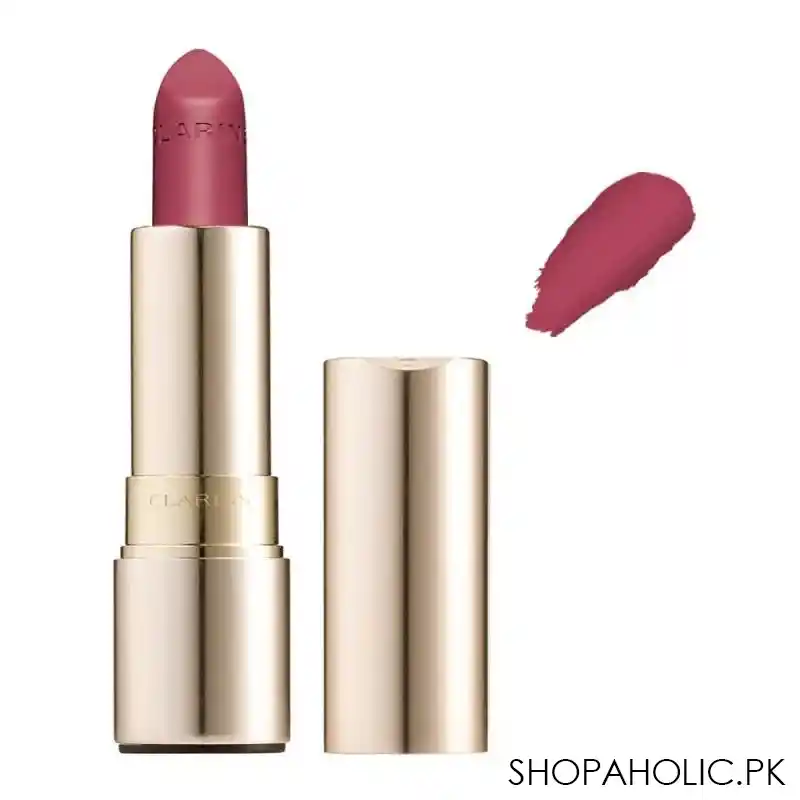 clarins paris joli rouge velvet matte & moisturizing long wearing lipstick, 755v litchi main image