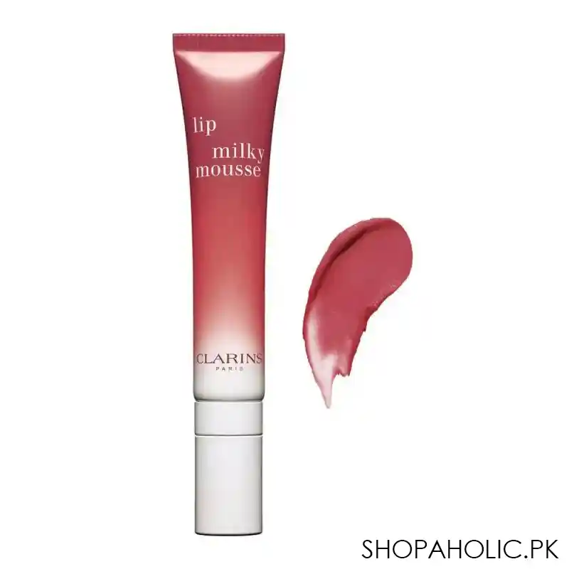 clarins paris lip milky mousse, 05 milky rosewood main image