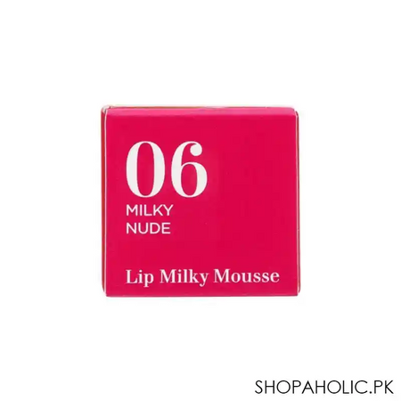 clarins paris lip milky mousse, 06 milky nude image5