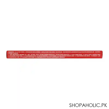 clarins paris long lasting khol eye pencil with brush & sharpener, 01 carbon black image5