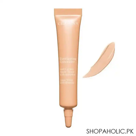 clarins paris long wear & hydration everlasting concealer, 01 light main image