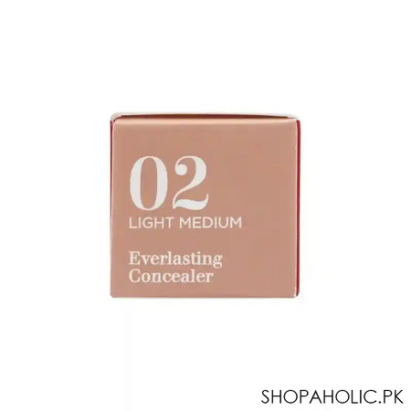 clarins paris long wear & hydration everlasting concealer, 02 light medium image5