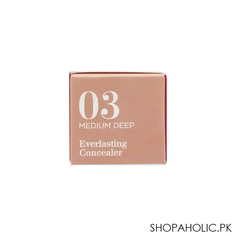clarins paris long wear & hydration everlasting concealer, 03 medium deep image5