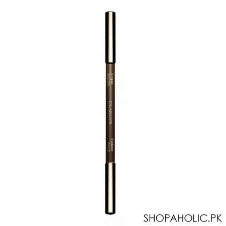 clarins paris long wearing eyebrow pencil, 02 light brown image2