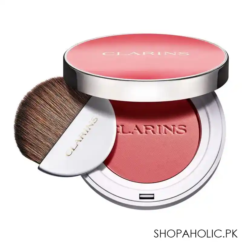 clarins paris long wearing joli blush, 02 cheeky pink main image