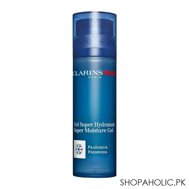 clarins paris men super moisture gel, 50ml main image