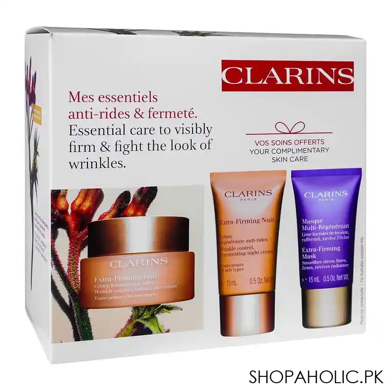 Clarins Paris Mes Essentials, Anti-Rides & Fermete Set - Main Image