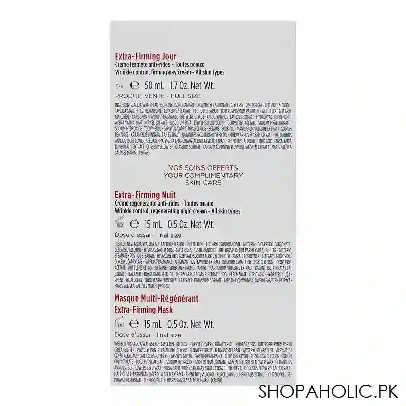 Clarins Paris Mes Essentials, Anti-Rides & Fermete Set - Image 6