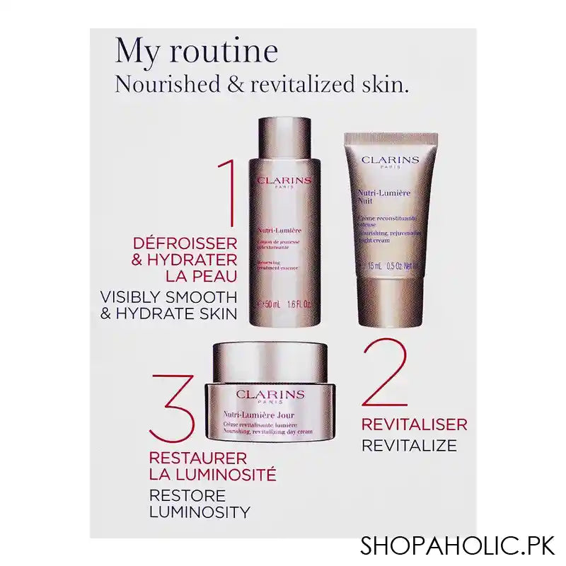 Clarins Paris Mes Essentials, Nutrition & Vitalite Set - Image 2