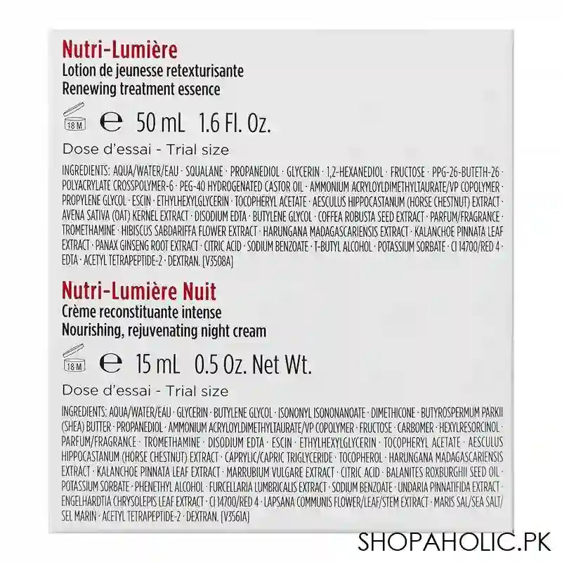 Clarins Paris Mes Essentials, Nutrition & Vitalite Set - Image 4