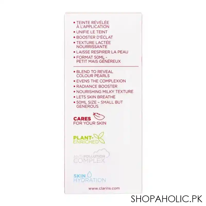 clarins paris milky boost skin perfecting milk, 01 milky cream image3