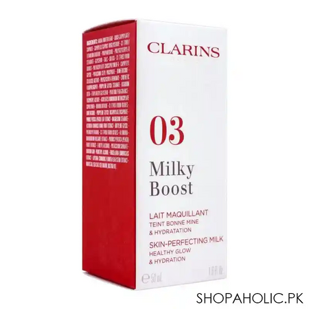 clarins paris milky boost skin perfecting milk, 03 milky cashew image2