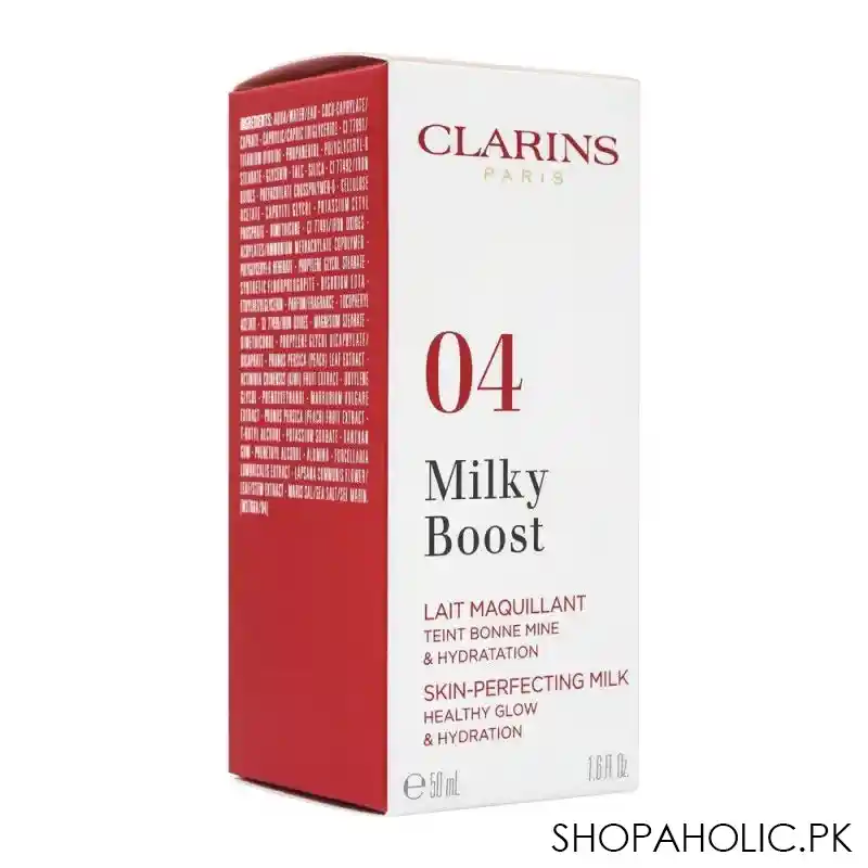 clarins paris milky boost, skin perfecting milk, 04 milky auburn image2