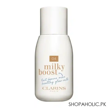 clarins paris milky boost, skin perfecting milk, 04 milky auburn main image