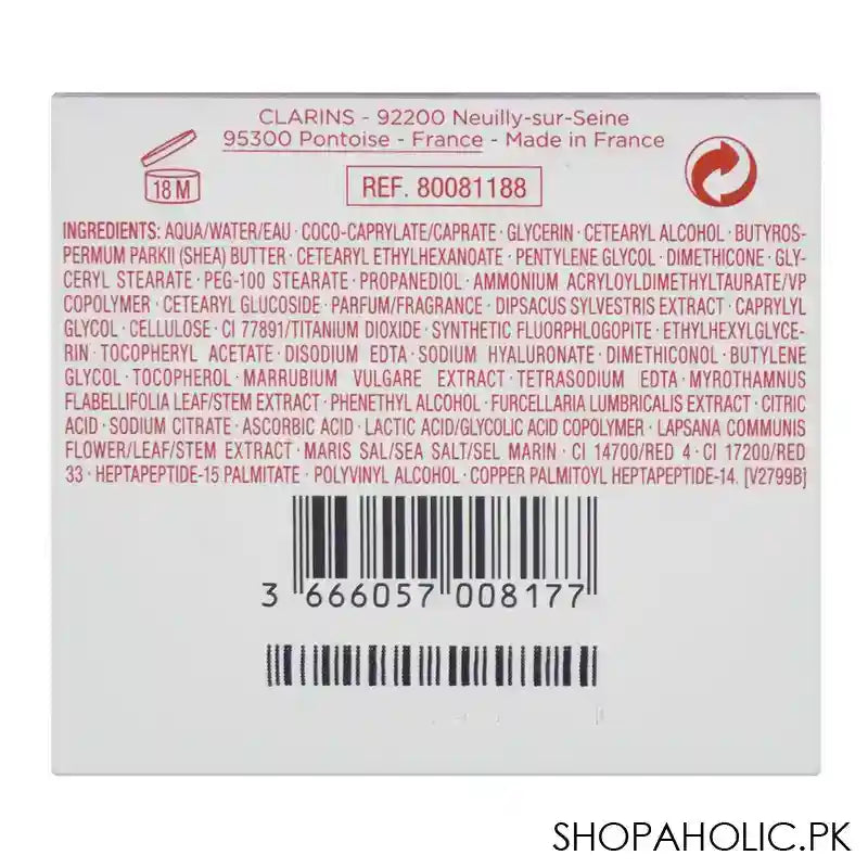 Clarins Paris Multi-Active Jour Anti Oxidant Day Cream, For All Skin Types, 50ml - Image 4