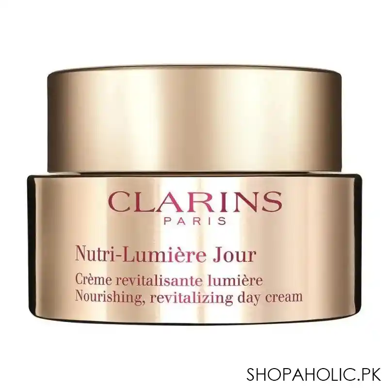 clarins paris nutri lumiere jour nourishing revitalizing day cream, 50ml main image