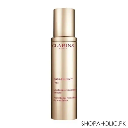 clarins paris nutri lumiere jour nourishing, revitalizing day emulsion, 50ml main image