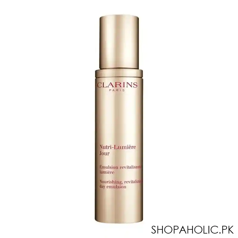 clarins paris nutri lumiere jour nourishing, revitalizing day emulsion, 50ml main image